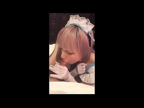 ❤️ Japanse Idool [mayuka], Frans dienstmeisje kostuum, deel 1, pijpen en aftrekken met lotion ️ Sex video at us ❌❤