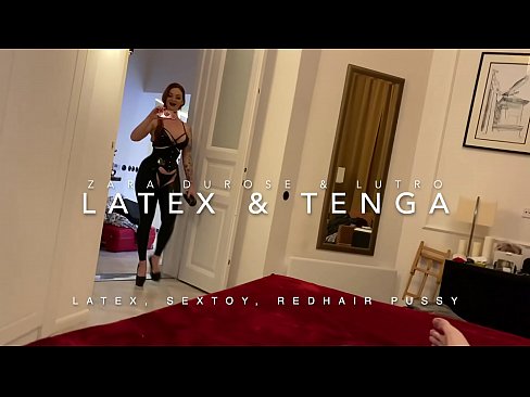 ❤️ Roodharige stiefzus in latex kostuum geneukt door stiefbroer ️ Sex video at us ❌❤